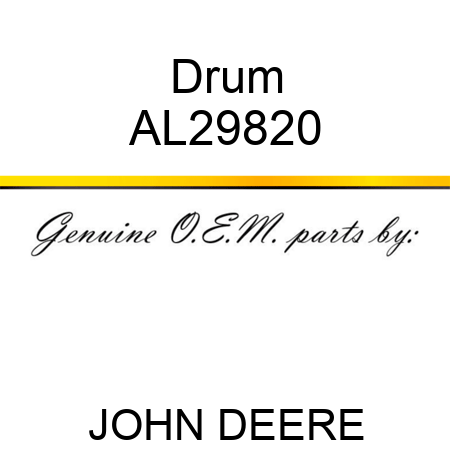 Drum AL29820