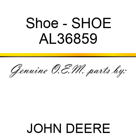Shoe - SHOE AL36859