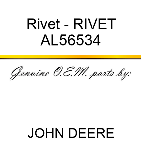 Rivet - RIVET AL56534