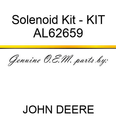 Solenoid Kit - KIT AL62659