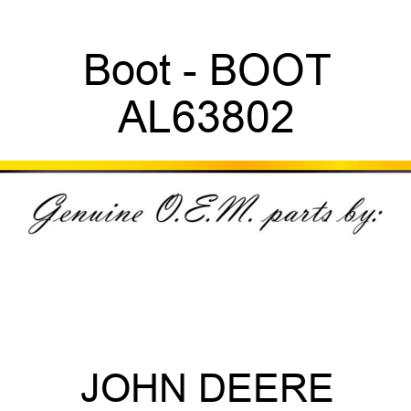 Boot - BOOT AL63802