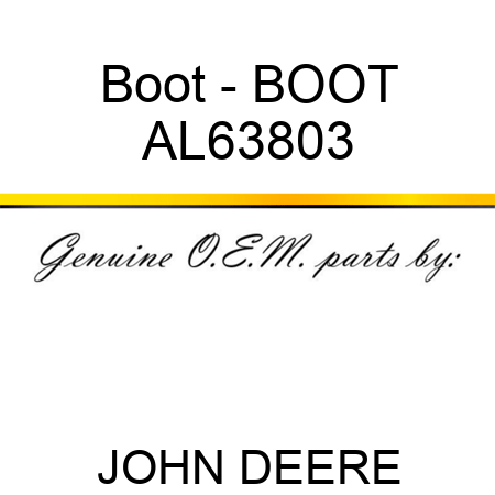 Boot - BOOT AL63803