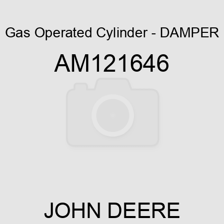 Gas Operated Cylinder - DAMPER AM121646