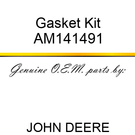 Gasket Kit AM141491