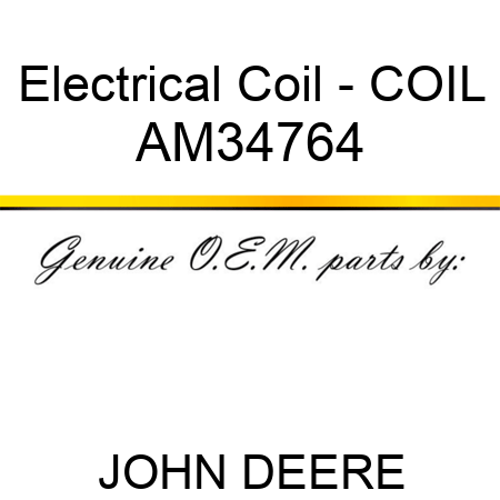 Electrical Coil - COIL AM34764
