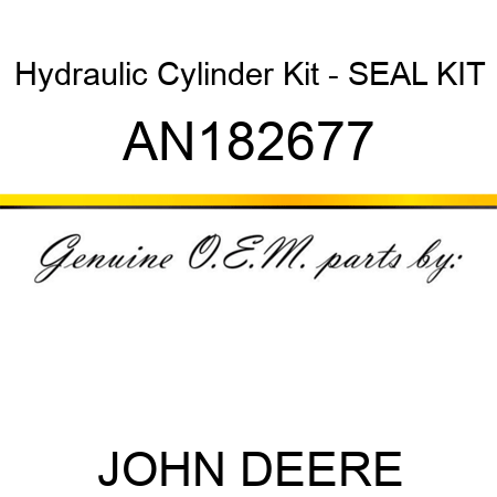 Hydraulic Cylinder Kit - SEAL KIT AN182677