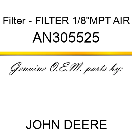 Filter - FILTER, 1/8
