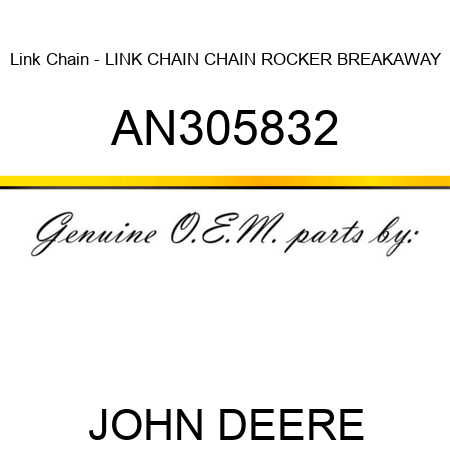Link Chain - LINK CHAIN, CHAIN, ROCKER BREAKAWAY AN305832