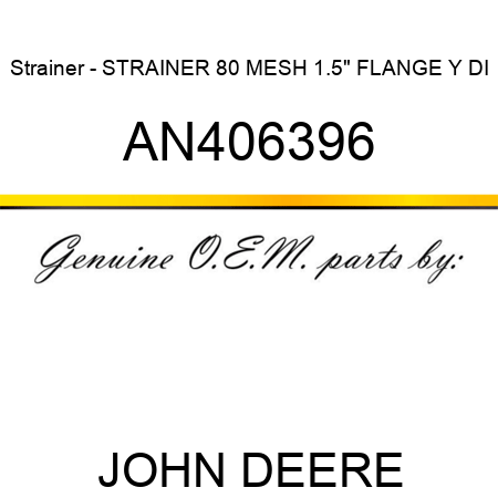 Strainer - STRAINER, 80 MESH 1.5