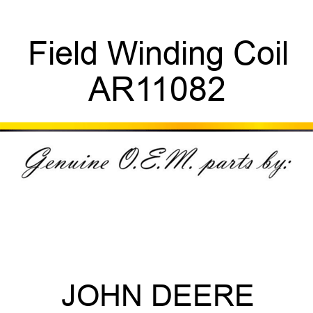 Field Winding Coil AR11082