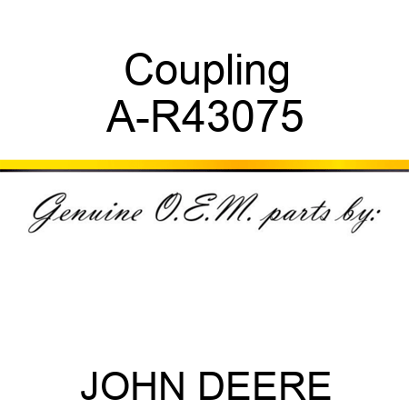 Coupling A-R43075