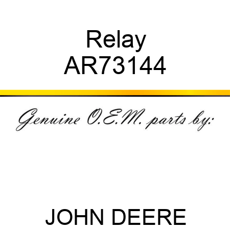 Relay AR73144