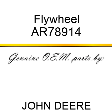Flywheel AR78914