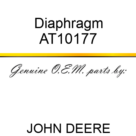 Diaphragm AT10177