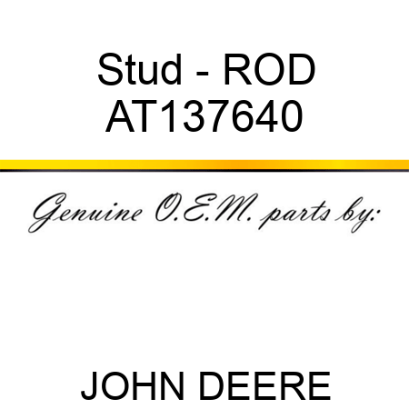 Stud - ROD AT137640