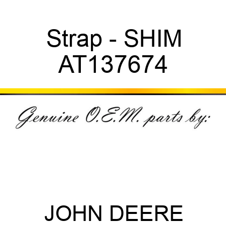 Strap - SHIM AT137674