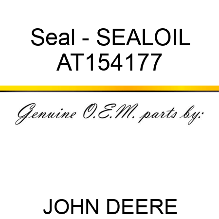 Seal - SEALOIL AT154177