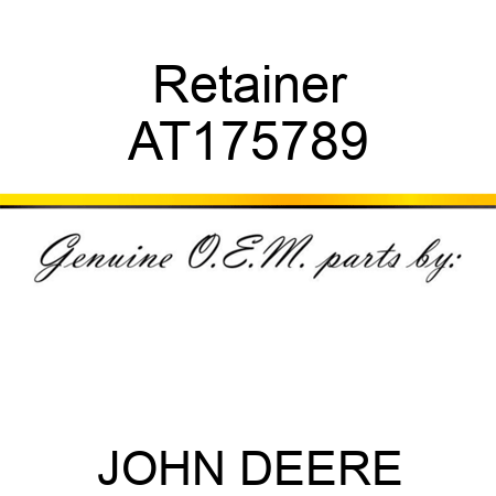 Retainer AT175789