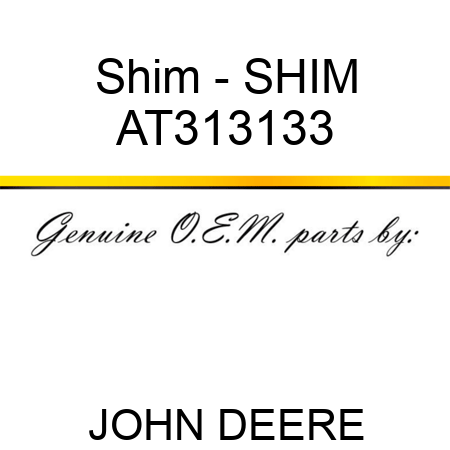 Shim - SHIM AT313133