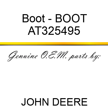 Boot - BOOT AT325495