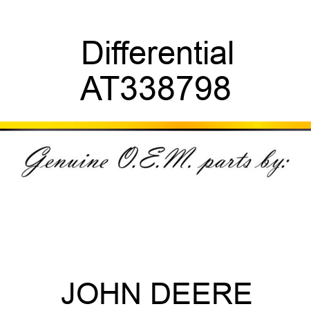 Differential AT338798