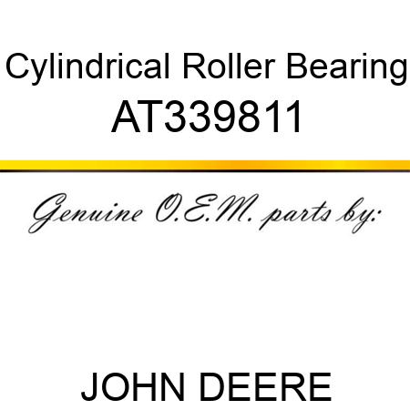 Cylindrical Roller Bearing AT339811