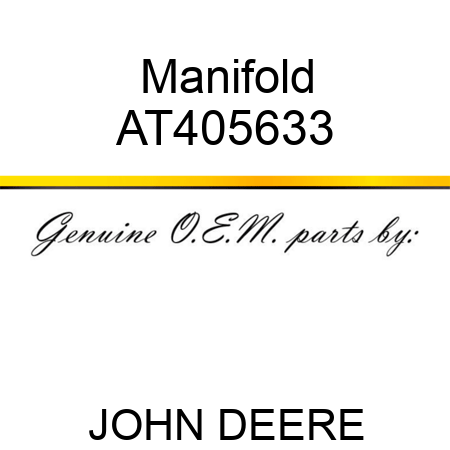 Manifold AT405633