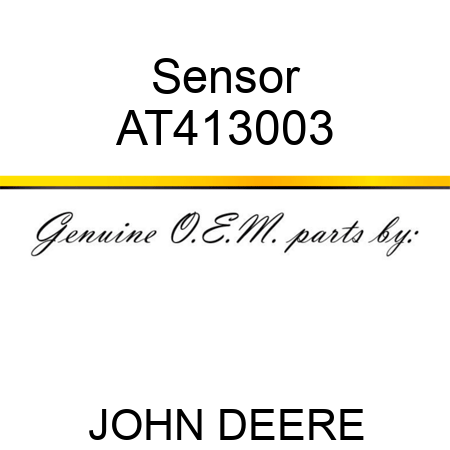 Sensor AT413003