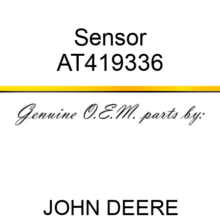 Sensor AT419336