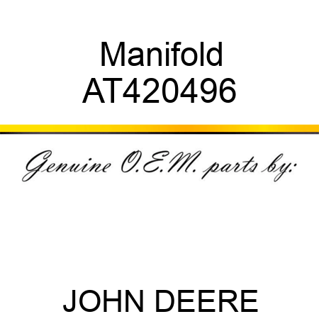 Manifold AT420496