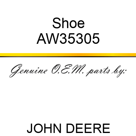 Shoe AW35305