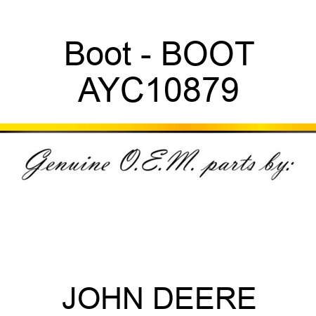 Boot - BOOT AYC10879
