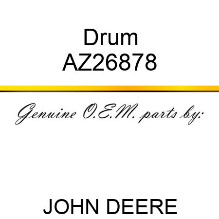 Drum AZ26878