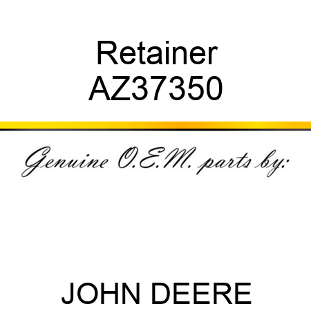Retainer AZ37350