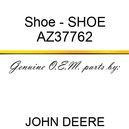 Shoe - SHOE AZ37762