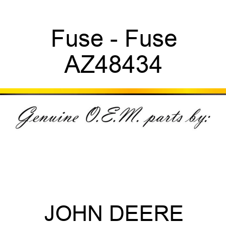 Fuse - Fuse AZ48434