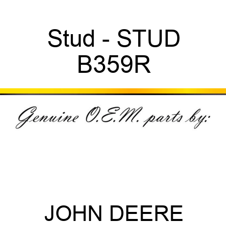 Stud - STUD B359R