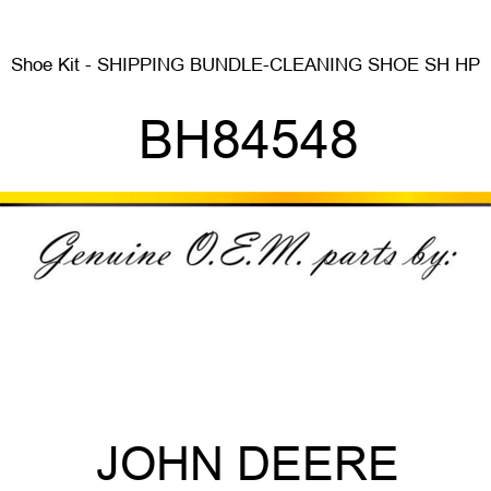Shoe Kit - SHIPPING BUNDLE-CLEANING SHOE SH HP BH84548