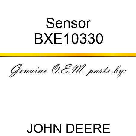 Sensor BXE10330