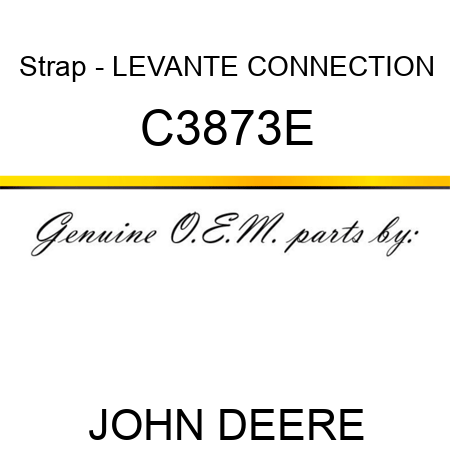Strap - LEVANTE CONNECTION C3873E