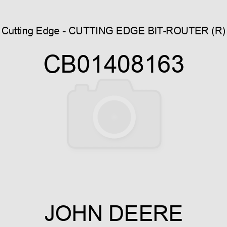 Cutting Edge - CUTTING EDGE, BIT-ROUTER (R) CB01408163
