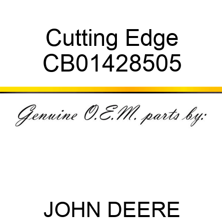 Cutting Edge CB01428505