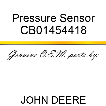Pressure Sensor CB01454418