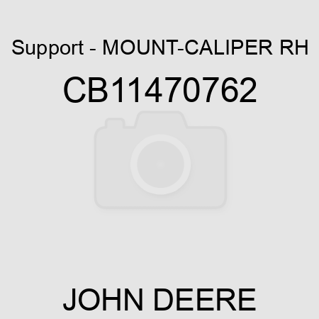 Support - MOUNT-CALIPER RH CB11470762
