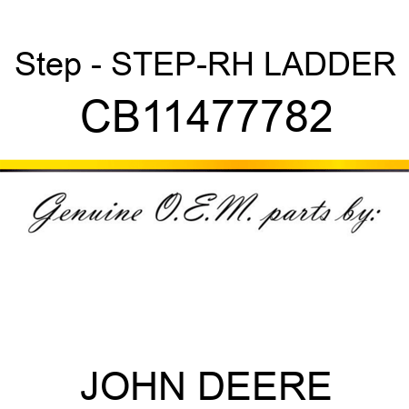 Step - STEP-RH LADDER CB11477782