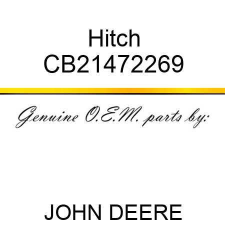 Hitch CB21472269