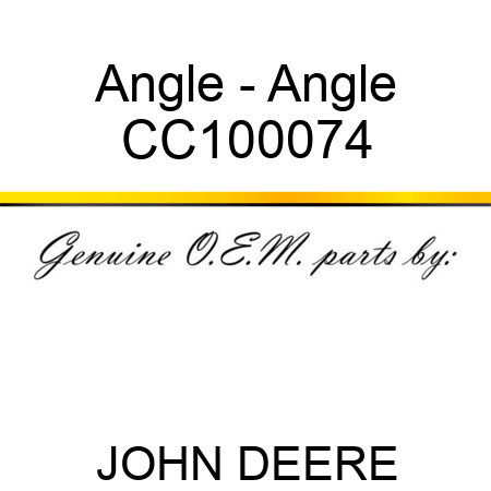 Angle - Angle CC100074