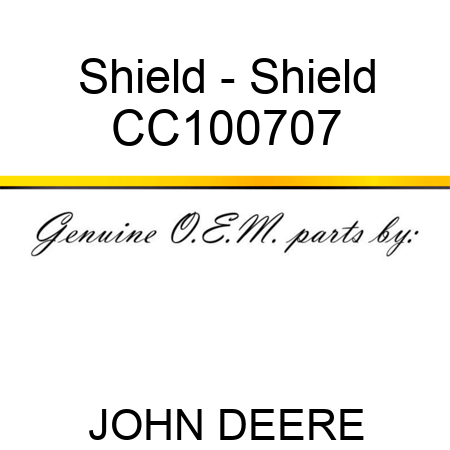Shield - Shield CC100707