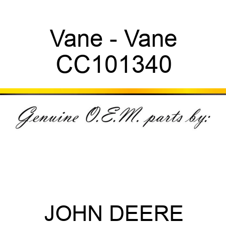 Vane - Vane CC101340