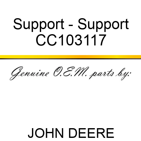 Support - Support CC103117